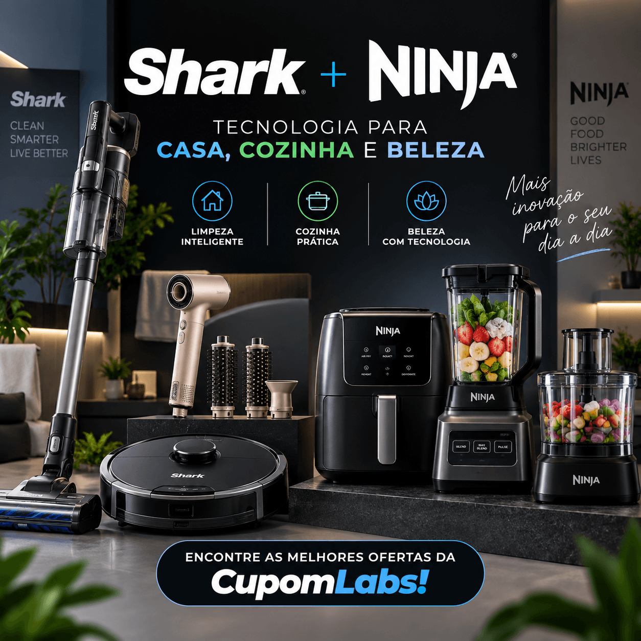 Shark + Ninja